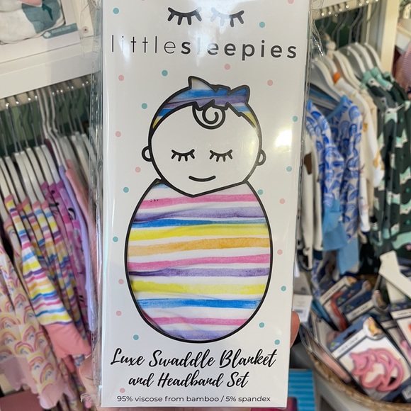 NWT Little Sleepies Swaddle Blankets - Picture 7 of 13